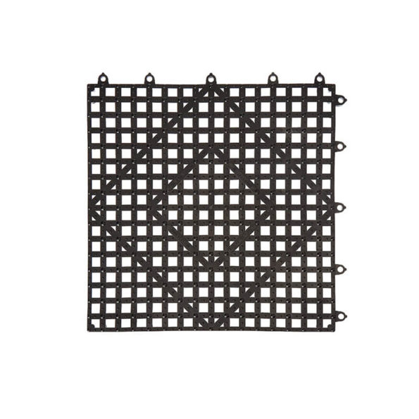 Tapete Bar Entrelazable Negro Winco